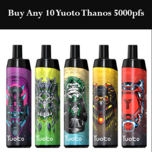 Buy Any 10 Yuoto Thanos 5000pfs in 280Aed