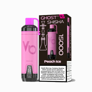 Ghost Shisha Peach Ice 15000pfs 5mg