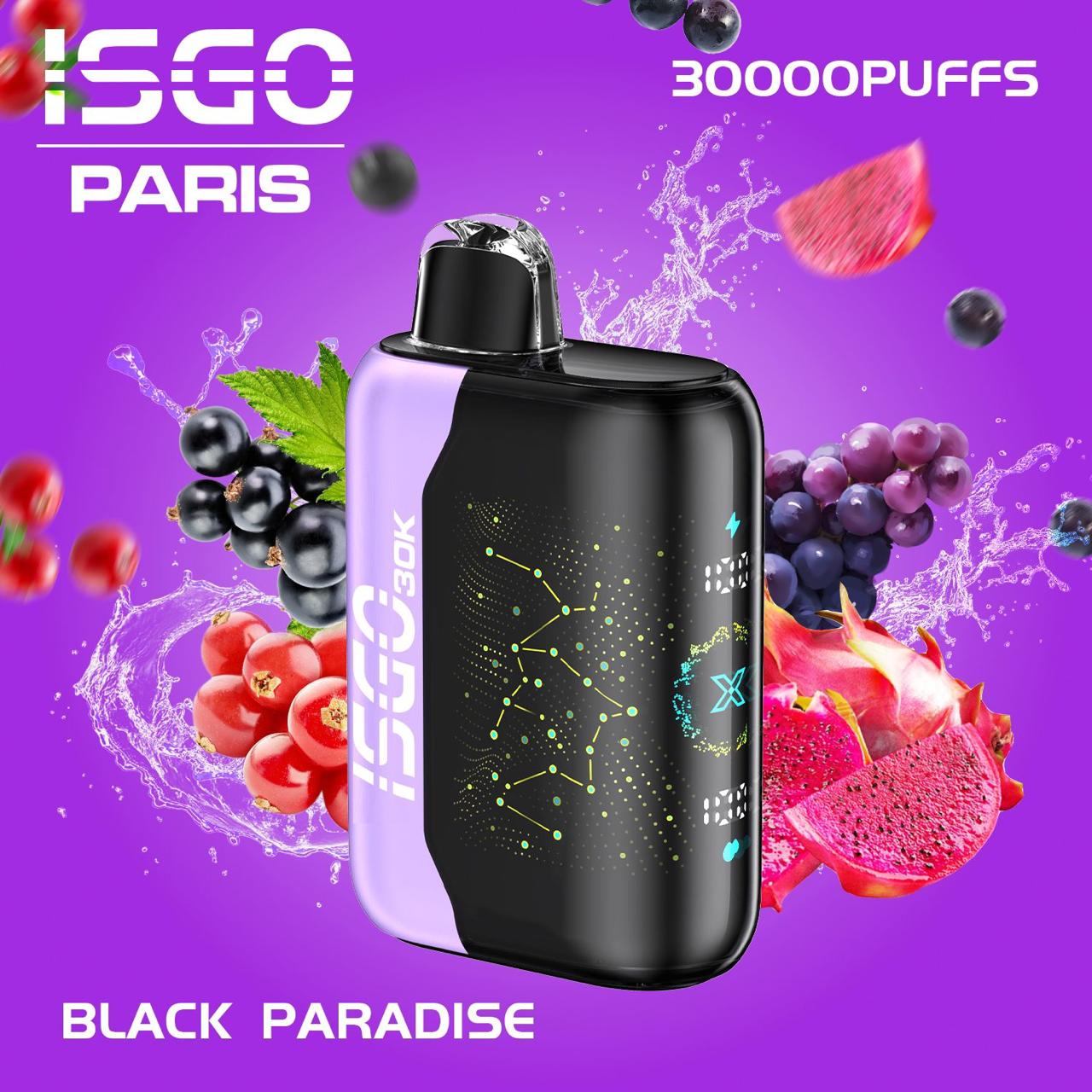 Isgo Paris Black Paradise 30k pfs 50mg