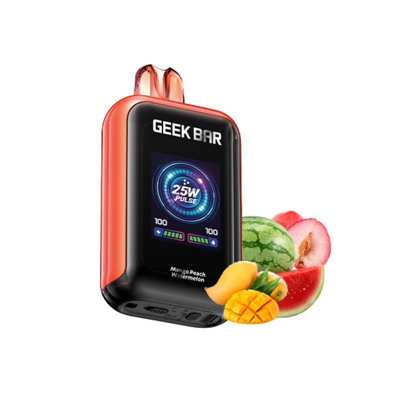Geek Bar Watt Mango Peach Watermelon 23000pfs 5%