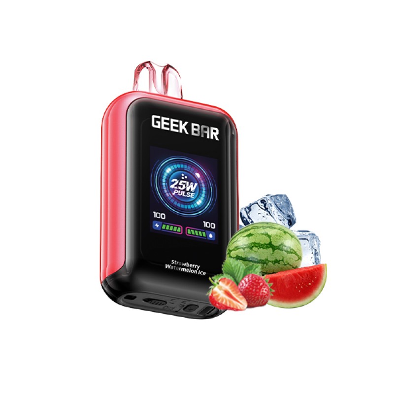 Geek Bar Watt Strawberry Watermelon Ice 23000pfs 5%