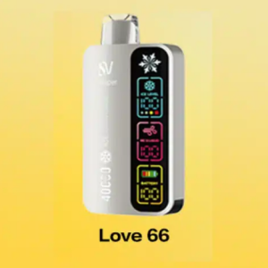 Silvaper Love 66 40000puffs 20mg