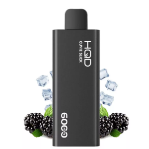 HQD Black Ice 6000pfs 20mg