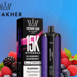 Crown Bar Hyper Max Blueberry Raspberry 15000pfs 6mg