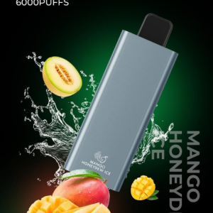 HQD Mango Honeydew Ice 6000pfs 20mg
