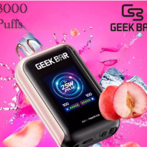 Geek Bar Watt Juicy Peach Ice 23000pfs 5%