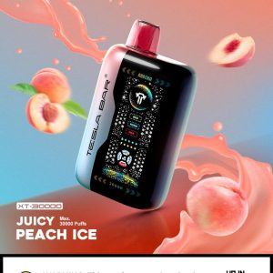 Tesla Bar Juicy Peach Ice 30000puffs 20mg