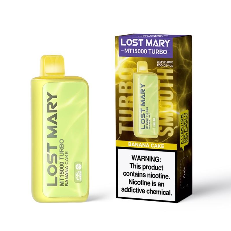 LOST MARY TURBO Banana Cake 50mg