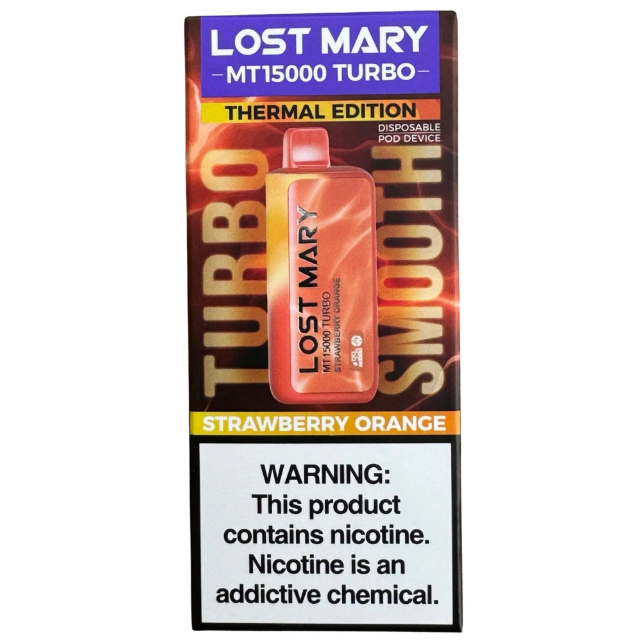 LOST MARY TURBO Strawberry Orange 50mg